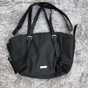 Steve Madden Large Black Tote Bag